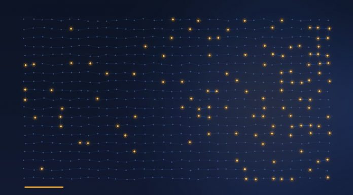 Digitalisierung in Deutschland: Nicht der Ausbau ist das Problem, sondern die Nutzung Digitalisierung in Deutschland: Netzgrafik mit vielen dunklen und wenigen leuchtenden Knotenpunkten