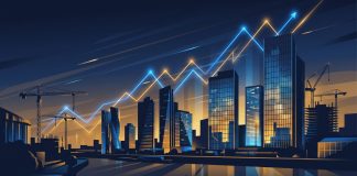 Immobilienmarkt als Wirtschaftsindikator: Warum der Leerstand mehr verrät als der DAX Immobilienmarkt als Wirtschaftsindikator: Bürotürme und Baukräne symbolisieren steigenden Büro-Leerstand und Bauinsolvenzen in Deutschland